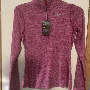 Nike Women's Heathered Pink Sweatshirt